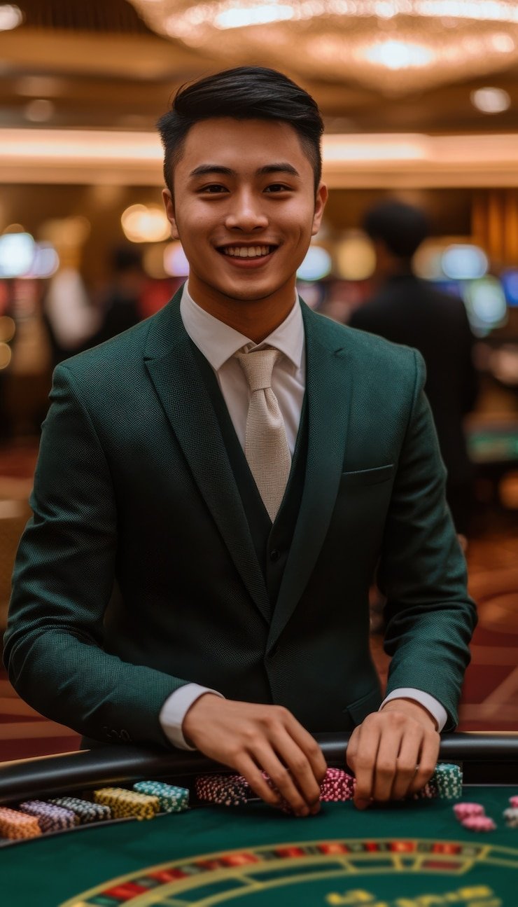 Casino Hold'em live table setup Casino Hold'em live table setup